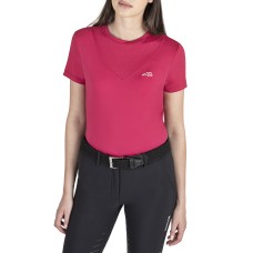 Equiline Dames T-shirt Cearac - Cherry Red