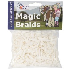 Harry's Horse Magic Braids Elastiekjes - WIt