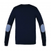 Kingsland Knitted Sweater Agres V-hals - Midnight Blue