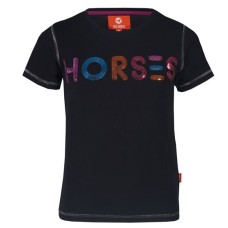 Red Horse Kids T-Shirt Luxor - Black 