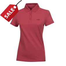 Equiline Dames Polo Caudiec - Cherry Red